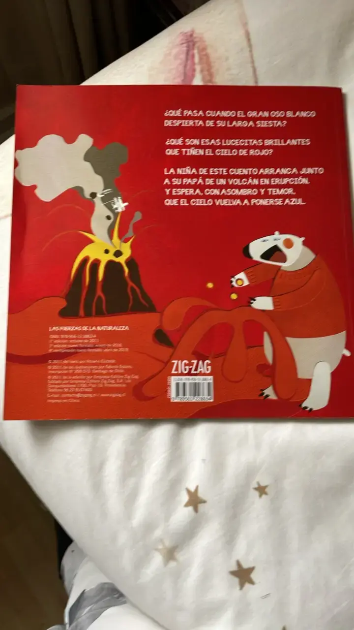 Libro infantil 'El Gran Oso Blanco' sobre volcanes - 2