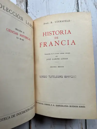 Historia de Francia de Prof. R. Sternfeld - miniatura 3