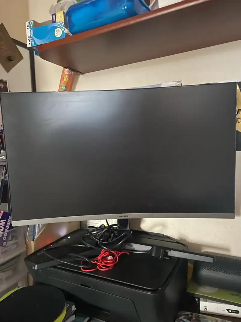 Monitor Samsung curvo de 27 pulgadas