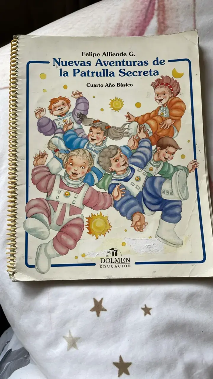 Libro 'Nuevas Aventuras de la Patrulla Secreta' Cuarto Año Básico