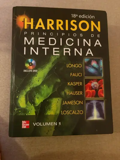 Libro Harrison Principios de Medicina Interna 18ª Edición - miniatura 1