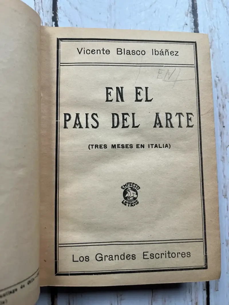 En el país del arte Oriente e Italia Blasco Ibáñez - 3