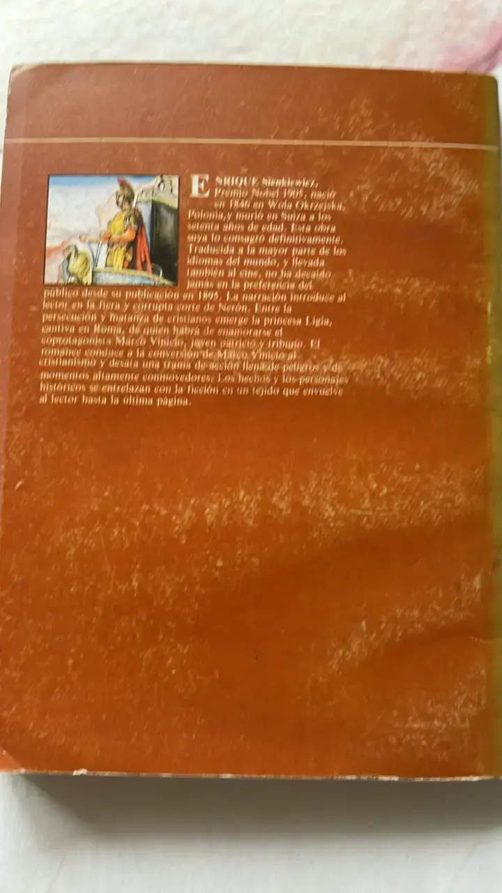 Libro 'Quo Vadis?' de Enrique Sienkiewicz - 2