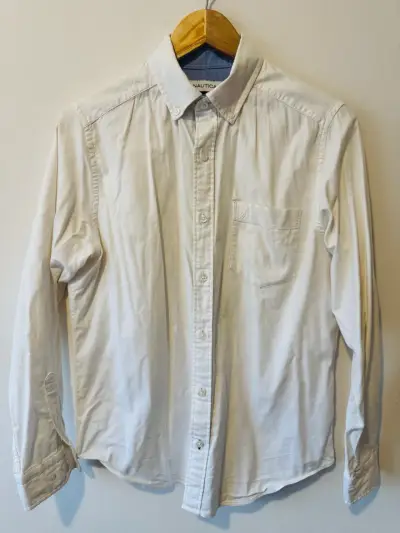 Camisa blanca Nautica de hombre, talla XS - miniatura 1