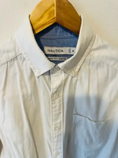 Camisa blanca Nautica de hombre, talla XS - miniatura 2