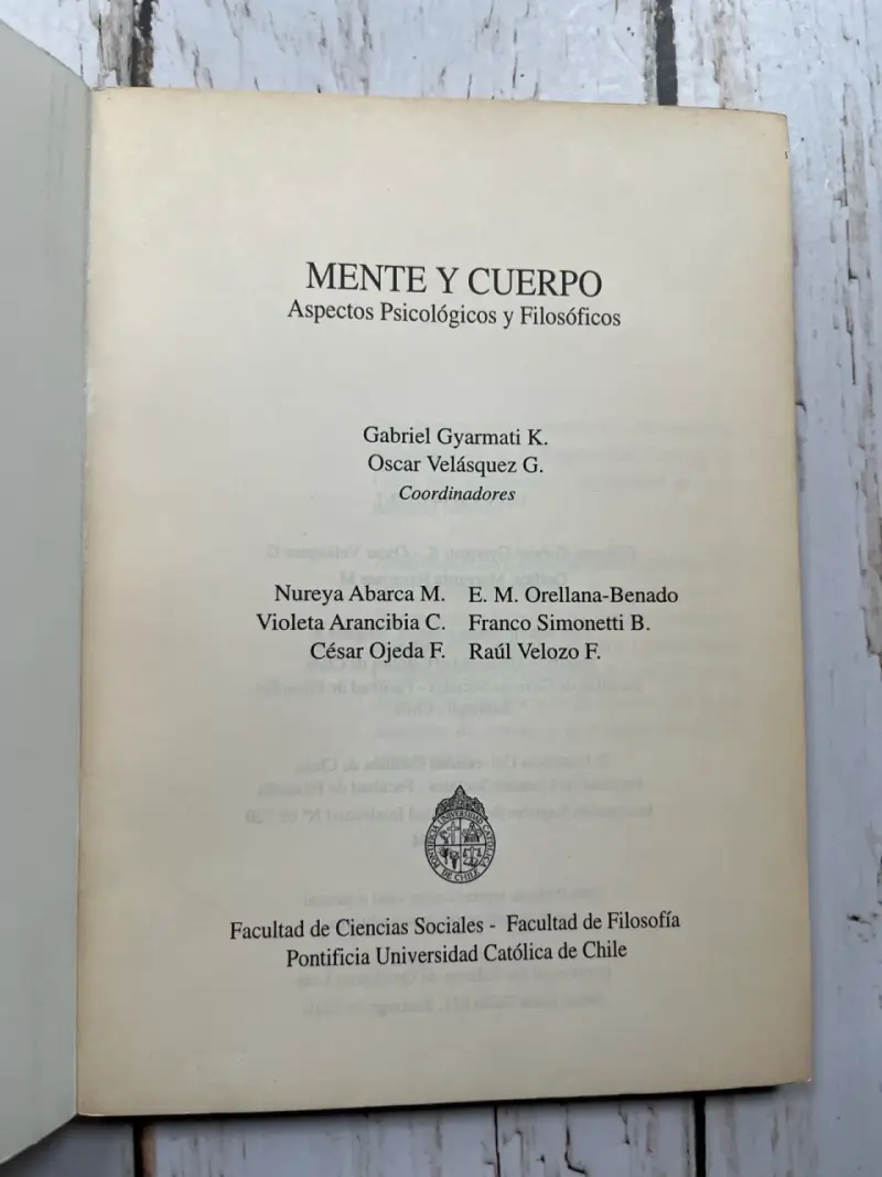 Mente y Cuerpo Aspectos Psicológicos y Filosóficos - 3