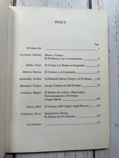 Mente y Cuerpo Aspectos Psicológicos y Filosóficos - miniatura 4