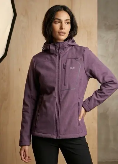 Chaqueta de invierno morada Lippi - miniatura 1