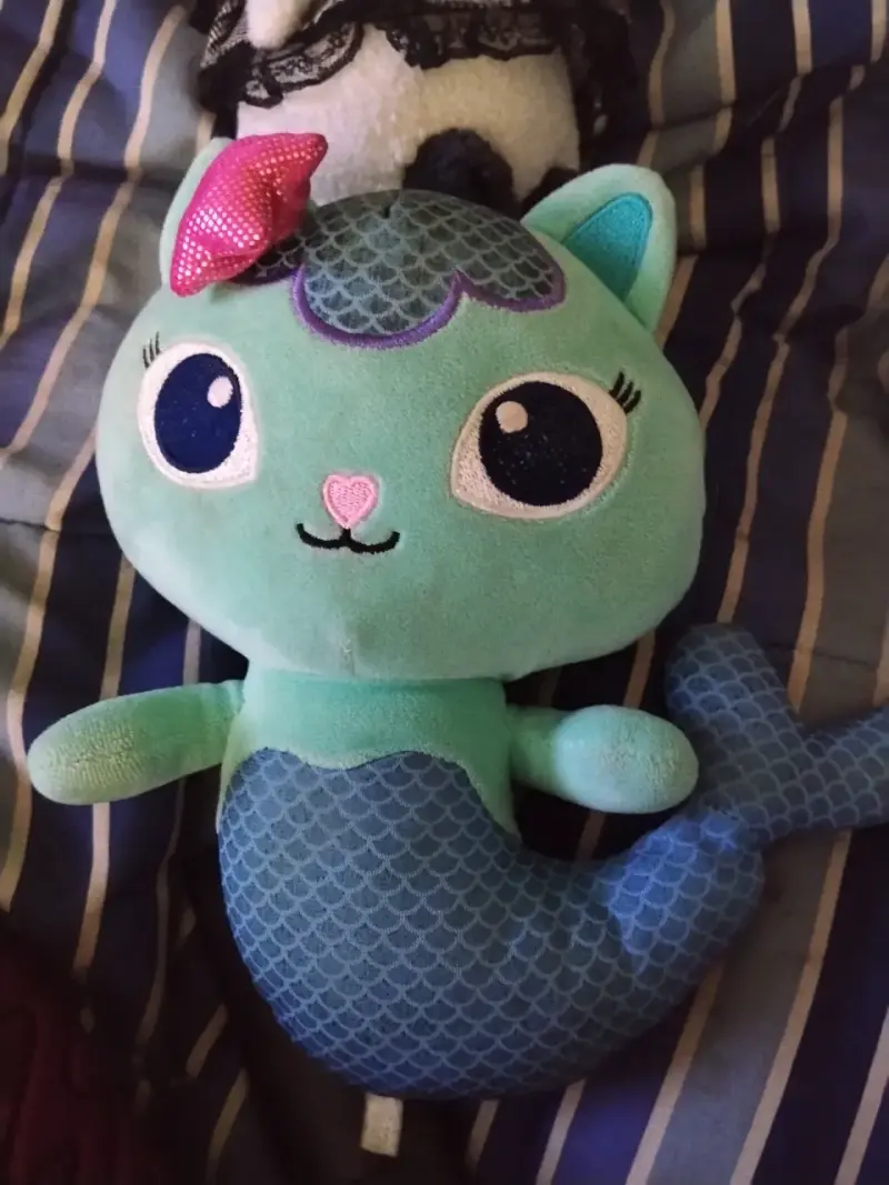 Peluche de sirena casa de gabi