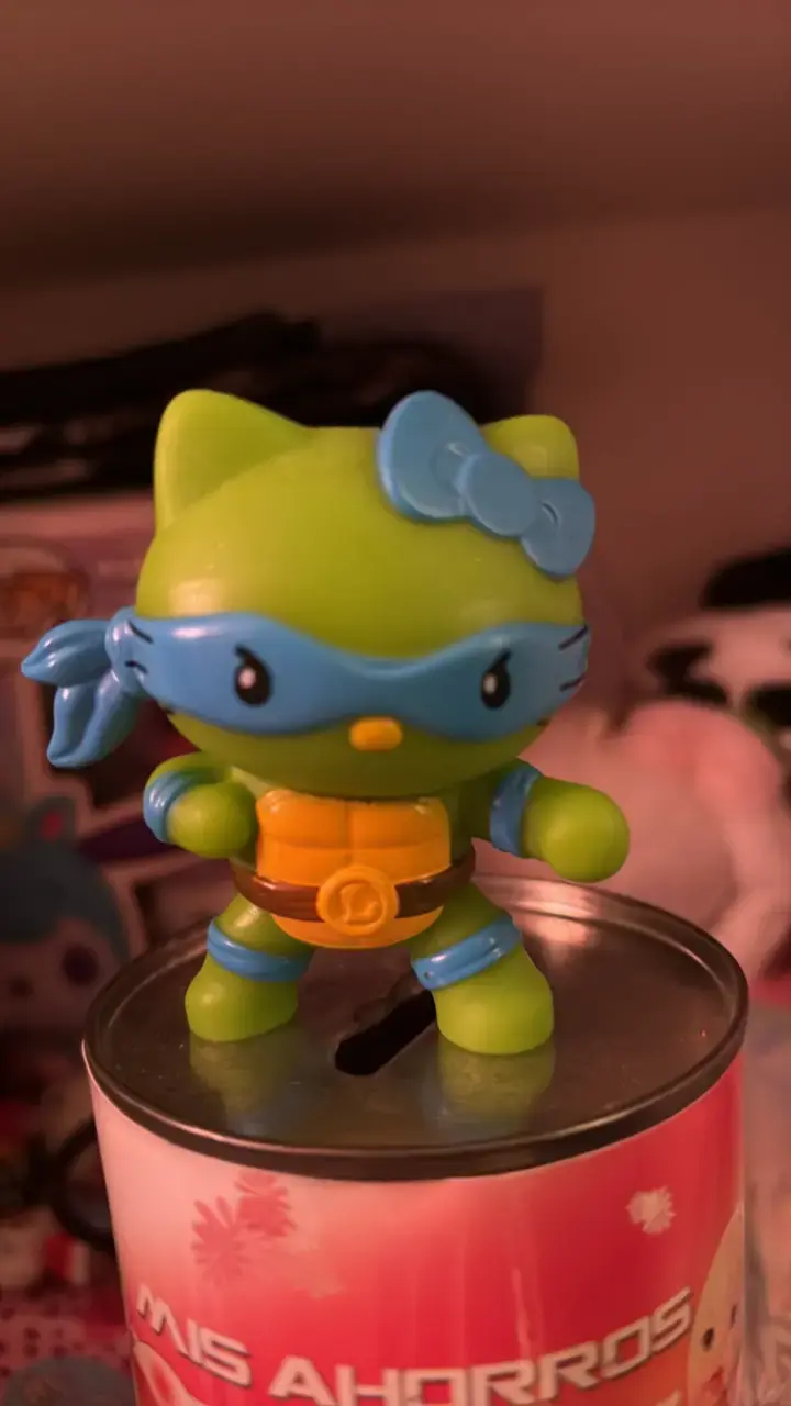 Figura de acción Hello Kitty Ninja Tortuga - 4