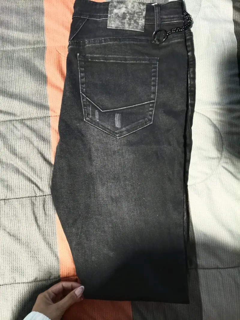 Jeans negros JJ Super Skinny Fit para hombre - 2