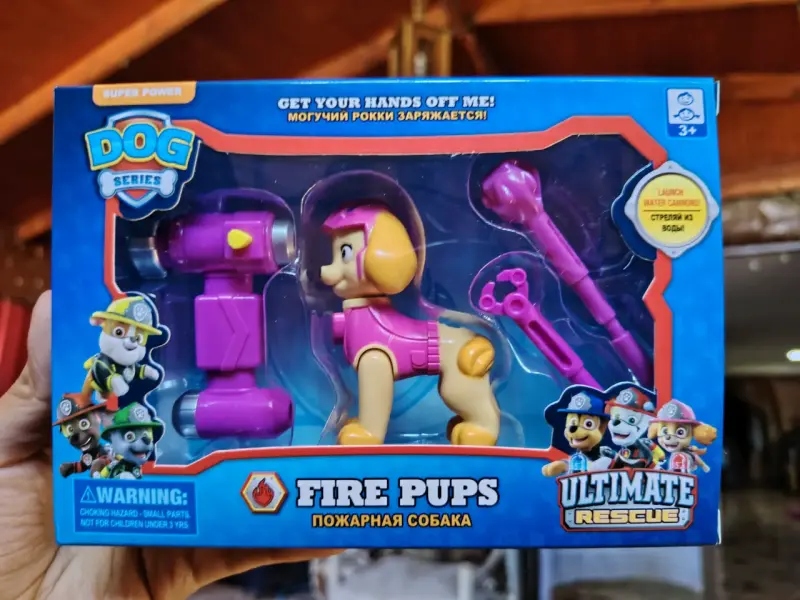Juguete Fire Pups Dog Series Ultimate Rescue - 1