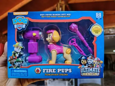 Juguete Fire Pups Dog Series Ultimate Rescue - miniatura 1