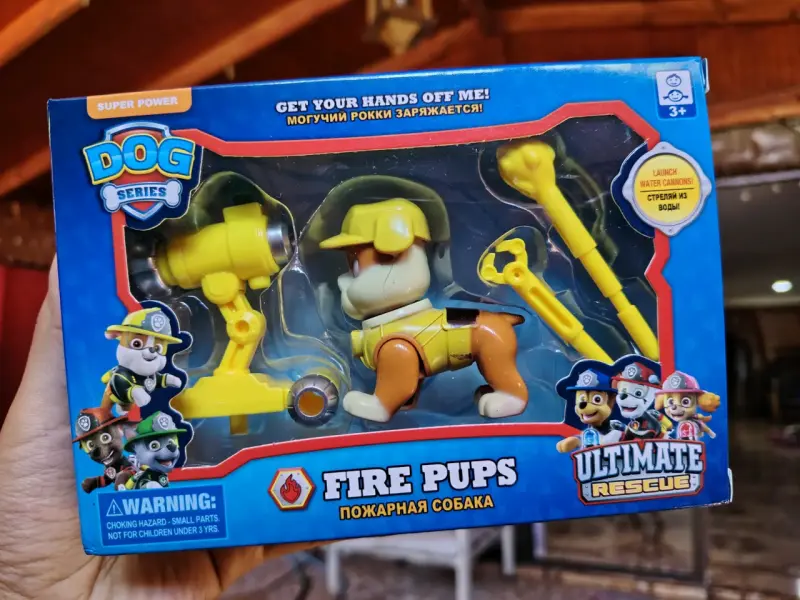 Juguete Fire Pups Dog Series Ultimate Rescue - 3