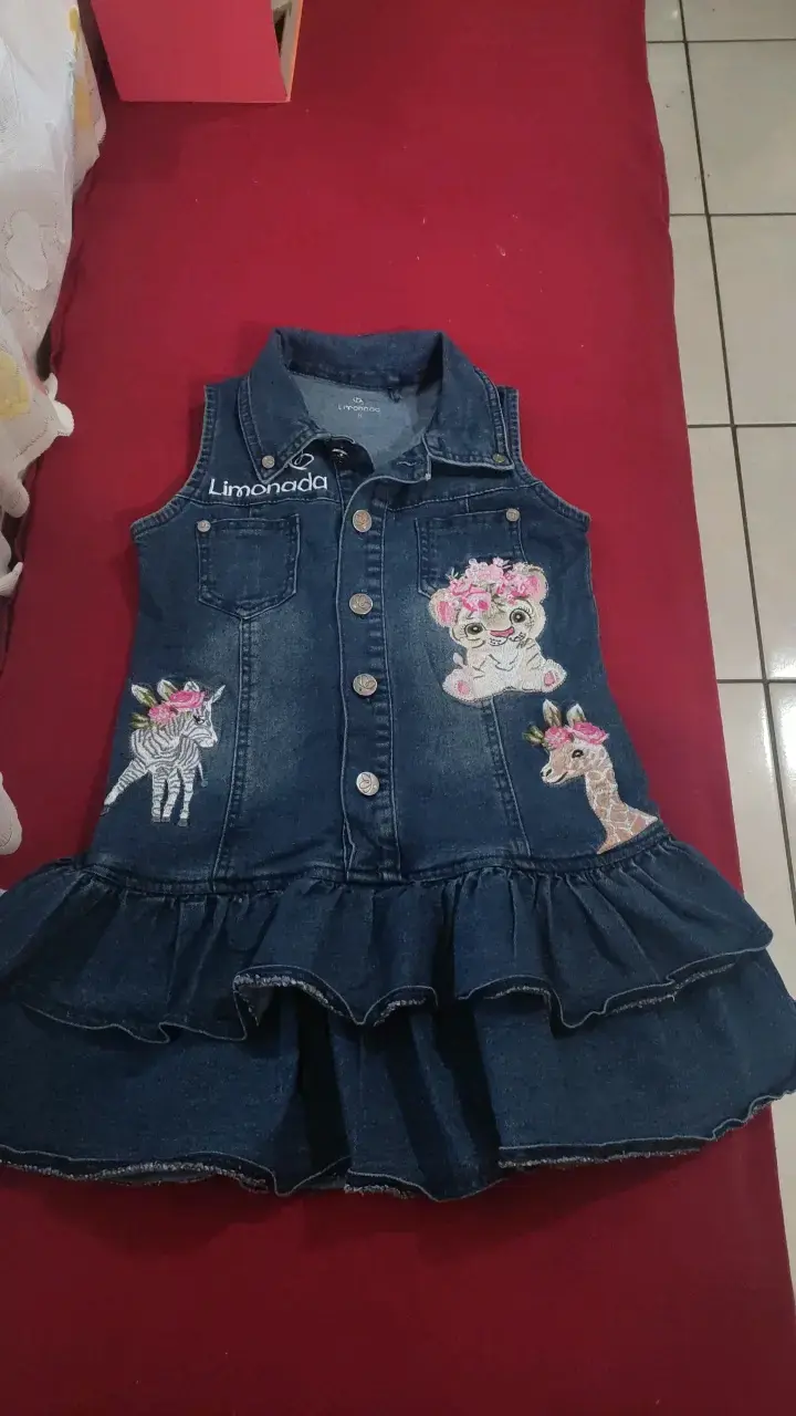 Vestido Jeans para usar con pantys o calzas