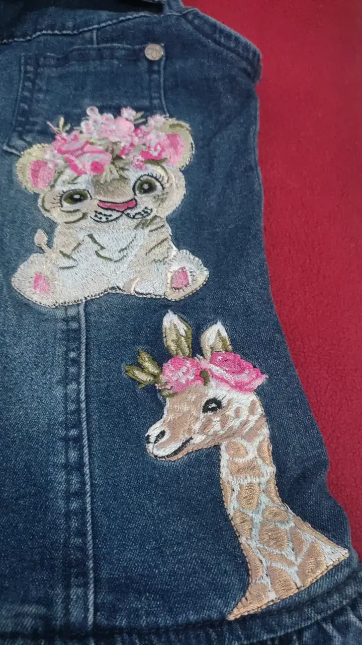 Vestido Jeans para usar con pantys o calzas - 3