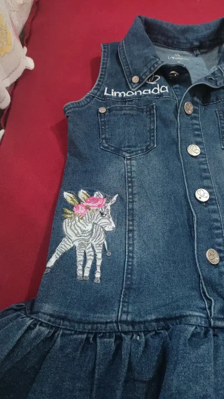 Vestido Jeans para usar con pantys o calzas - 4