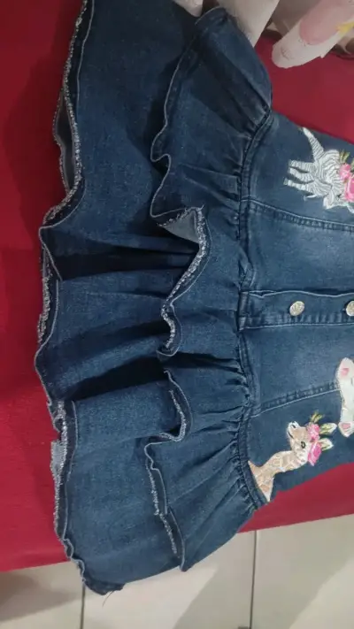 Vestido Jeans para usar con pantys o calzas - miniatura 5