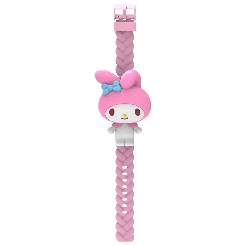 Reloj inteligente infantil rosa con pantalla interactiva - 3