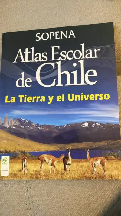 Atlas Escolar de Chile Sopena La Tierra y el Universo - miniatura 1