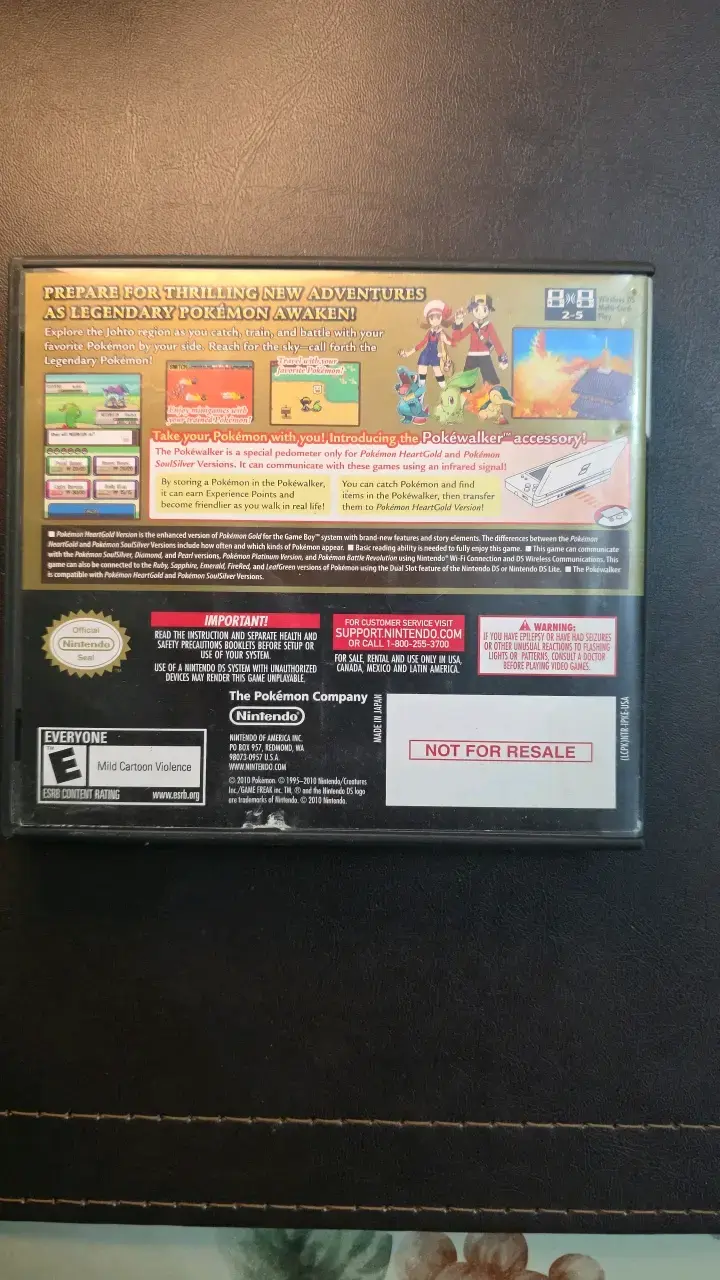 Juego Pokémon HeartGold para Nintendo DS - 2