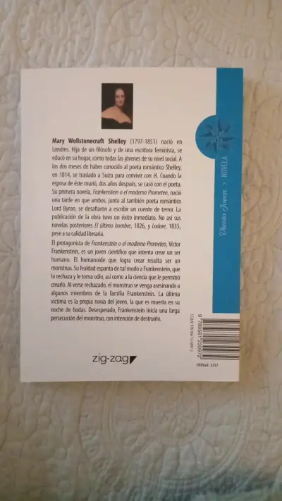 Libro Frankenstein de Mary Shelley en español - miniatura 2