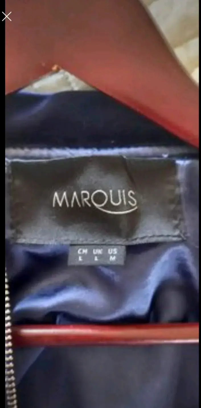 Chaqueta bomber azul talla M-L - 4