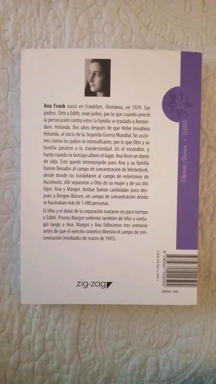 Diario de Ana Frank - Edición Zig-Zag - 2