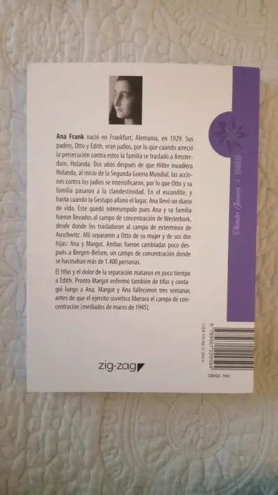 Diario de Ana Frank - Edición Zig-Zag - miniatura 2