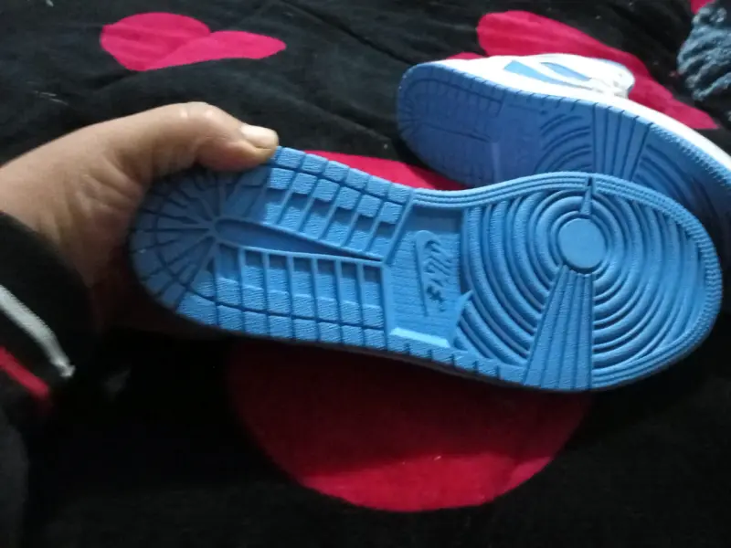 Zapatillas deportivas altas CELESTE CON BLANCO - 3