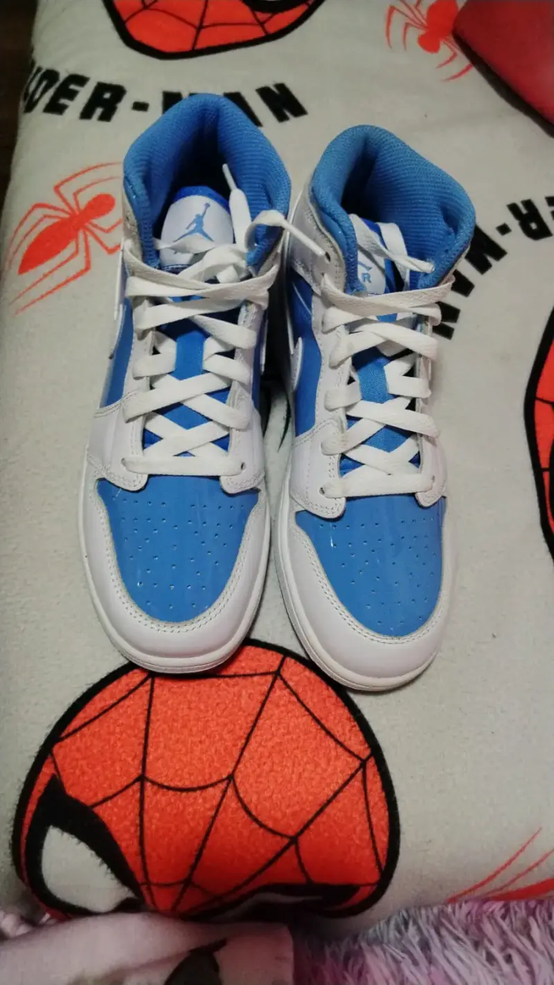 Zapatillas deportivas altas CELESTE CON BLANCO - 6