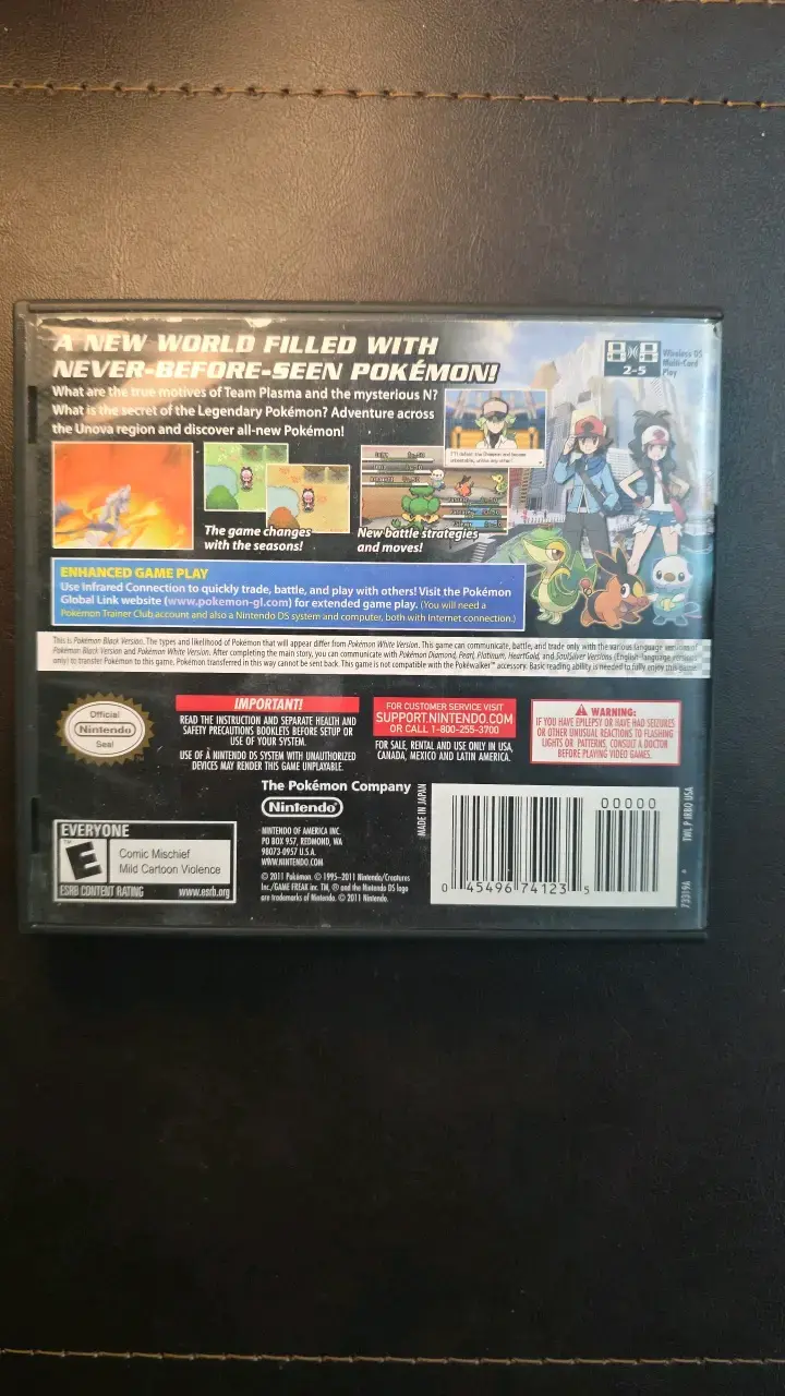 Juego Nintendo DS Pokémon Black Version - 2