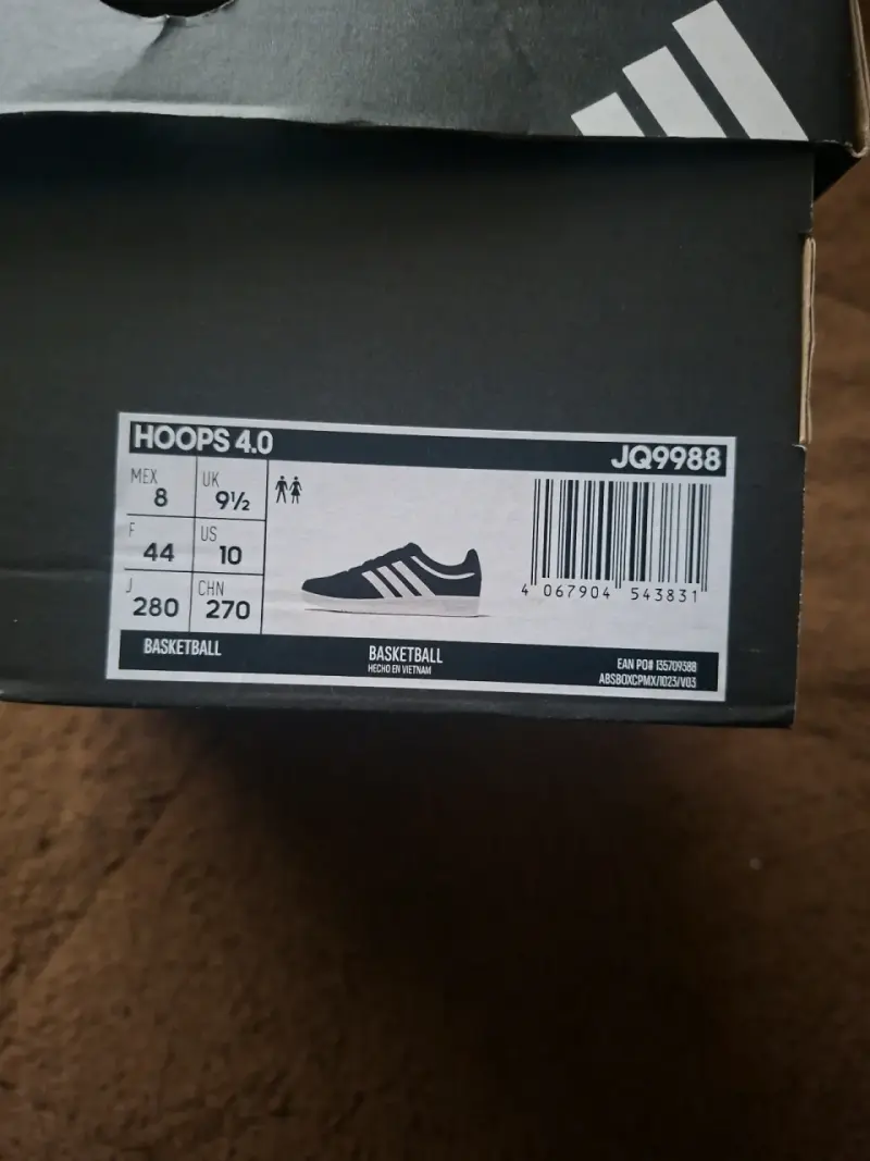 Zapatillas deportivas Adidas negras y blancas - 2