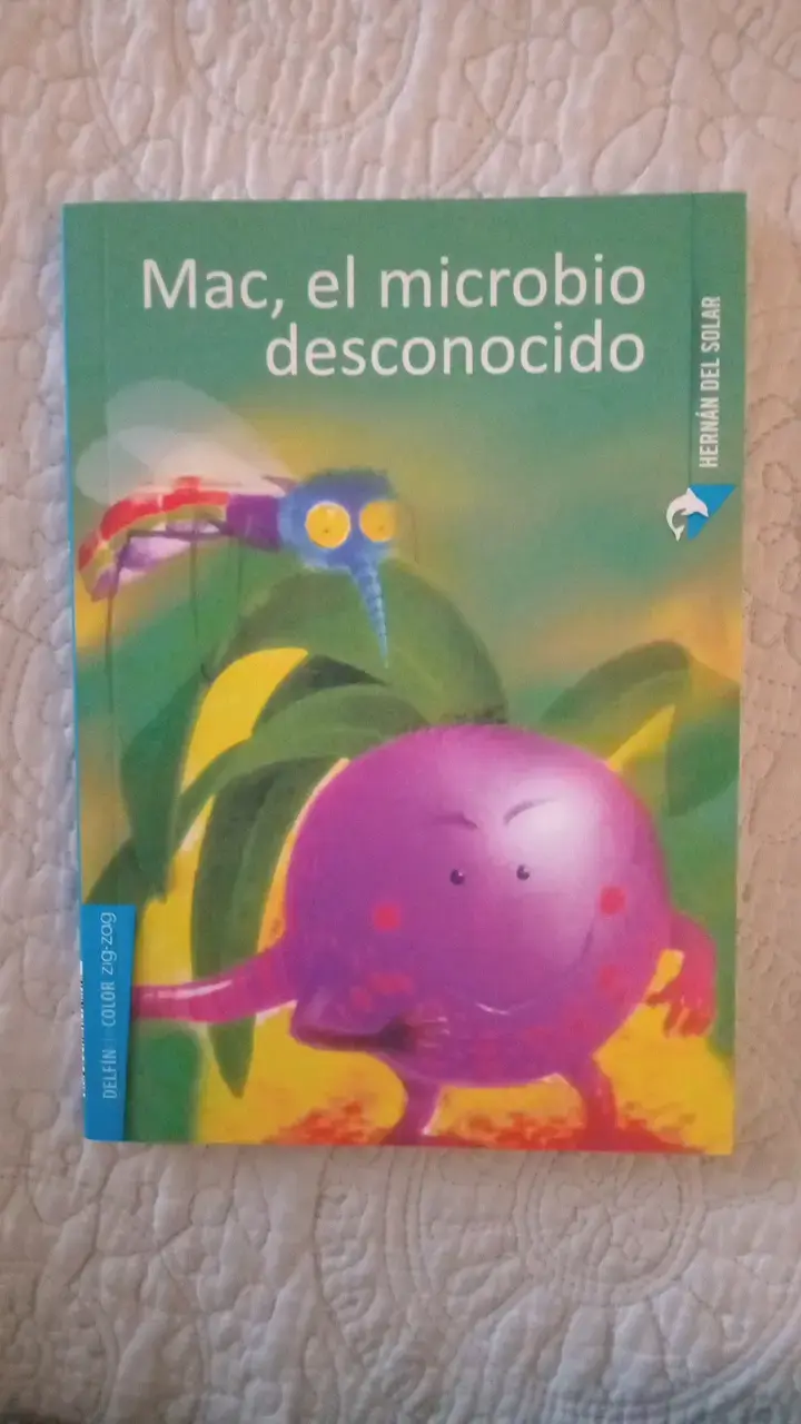 Libro infantil 'Mac, el microbio desconocido' de Hernán del Solar - 1
