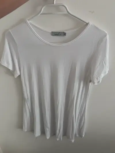 Polera maternal  blanca básica talla M - miniatura 1