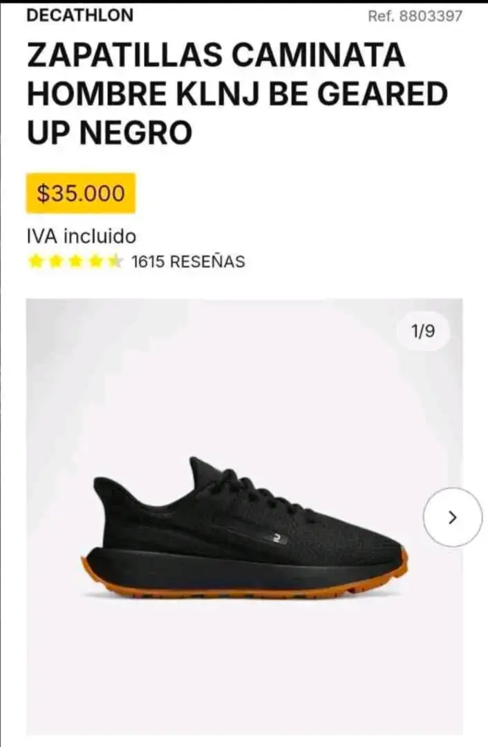 Zapatillas deportivas negras num 40 - 5