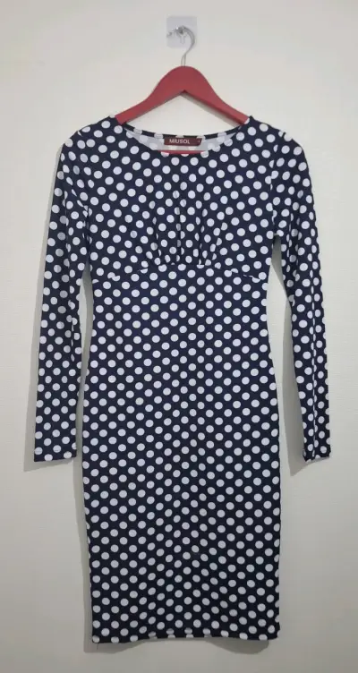 Vestido de lunares Miusol manga larga - miniatura 1