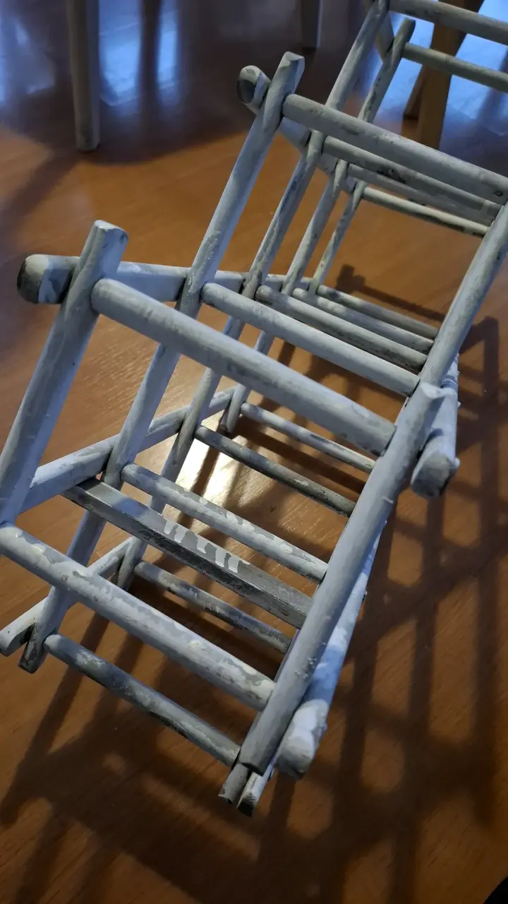 Estructura plegable de madera - 5