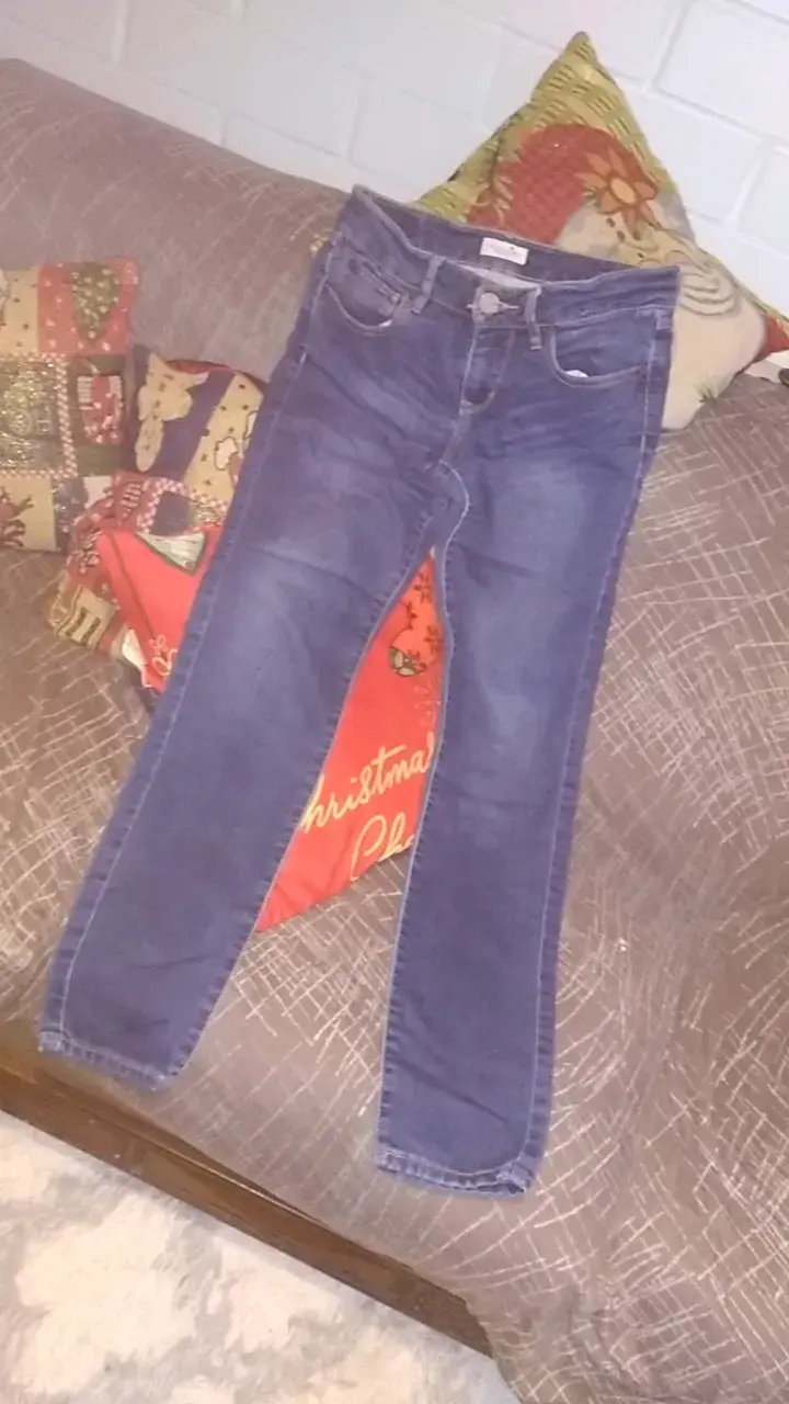 Jeans azul para mujer en buen estado - 1