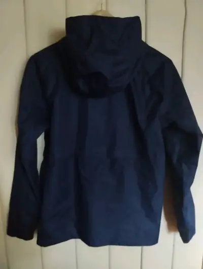 Chaqueta impermeable azul Quechua para niño - miniatura 2