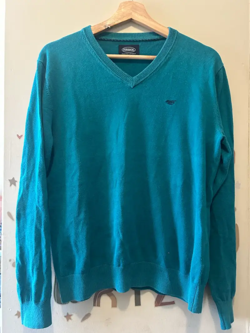 Suéter azul de hombre Ferouch entre otras - 1