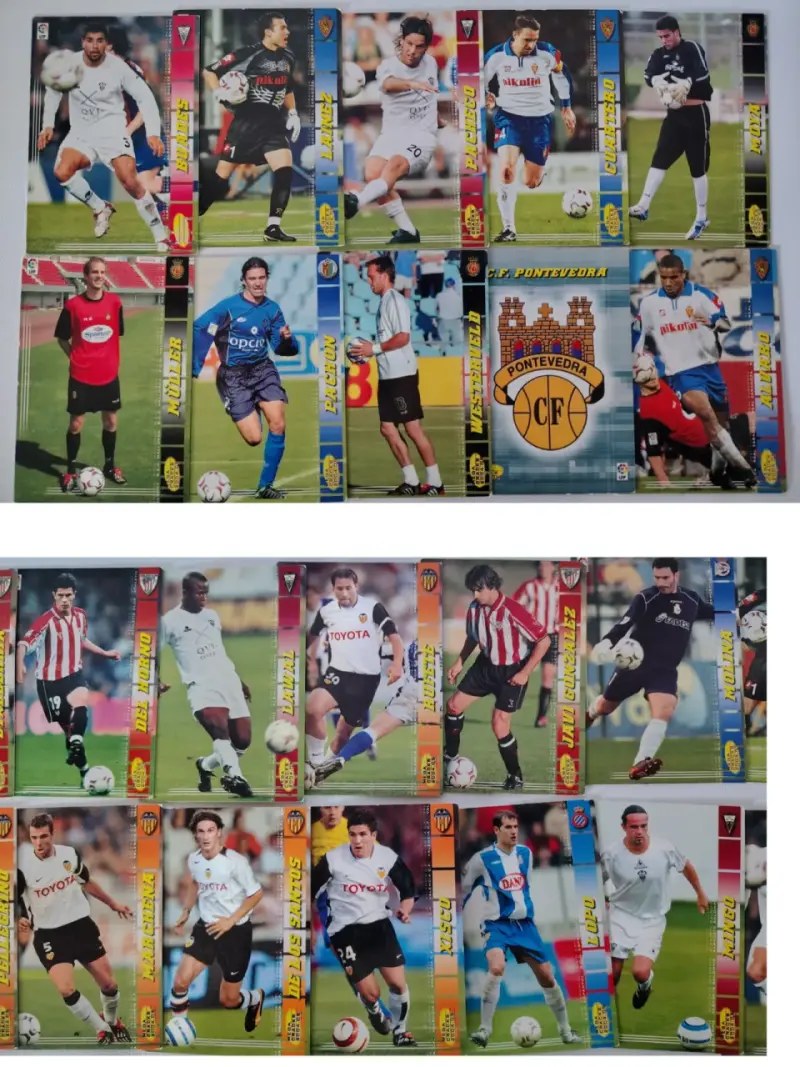 Mega cracks 2004-05 Lote - 3