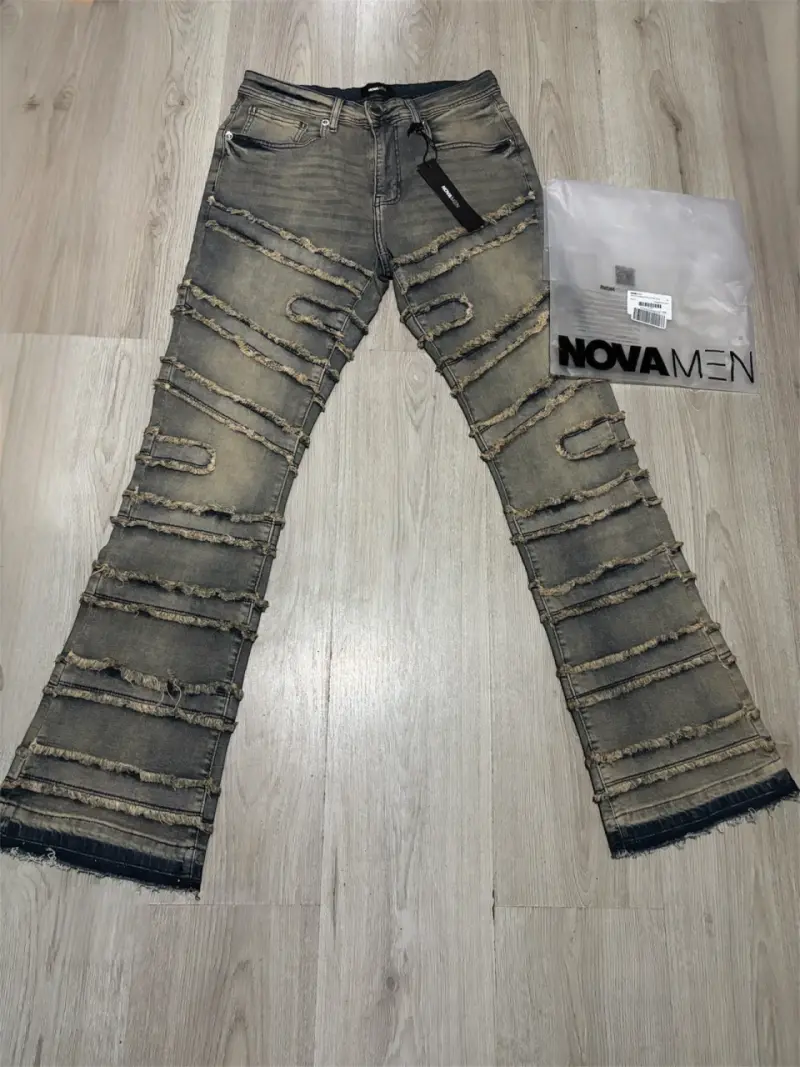 Jeans desgastados para hombre Fashion Nova Men