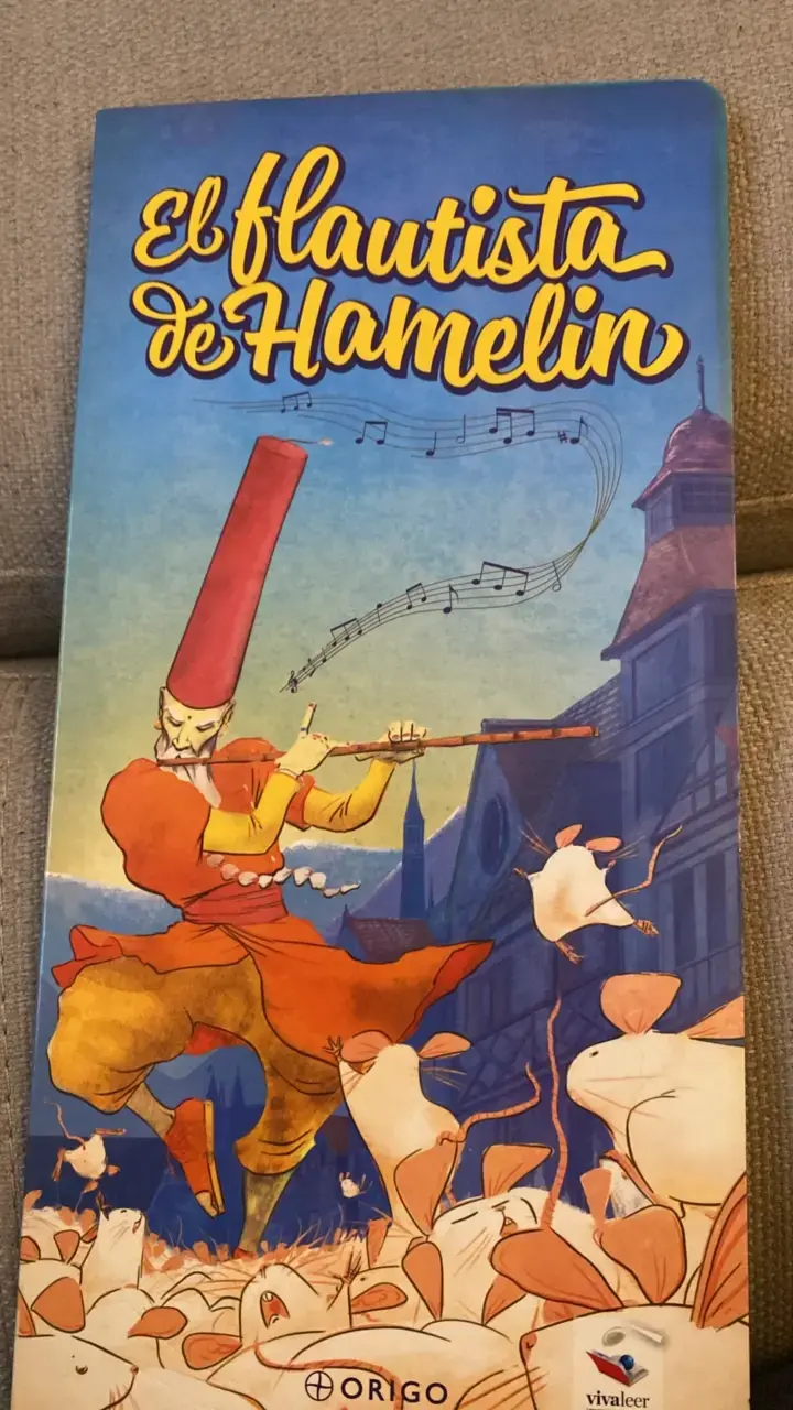 Libro El Flautista de Hamelin para niños