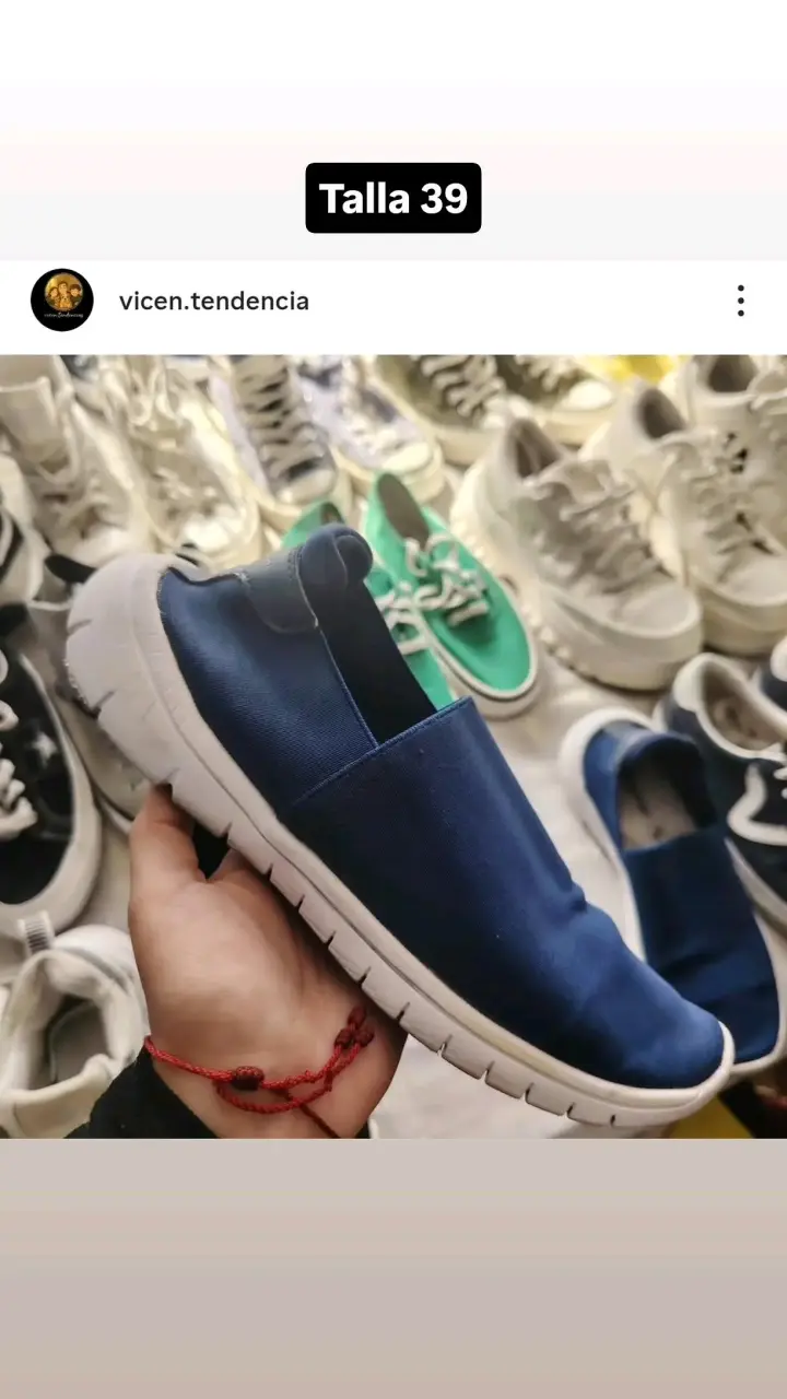 Zapatillas deportivas azul talla 39