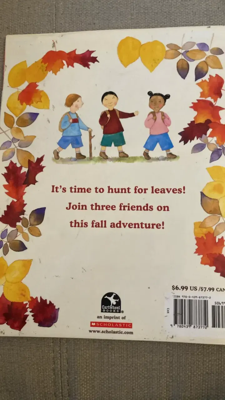 Libro infantil 'We're Going on a Leaf Hunt' de Steve Metzger - 2