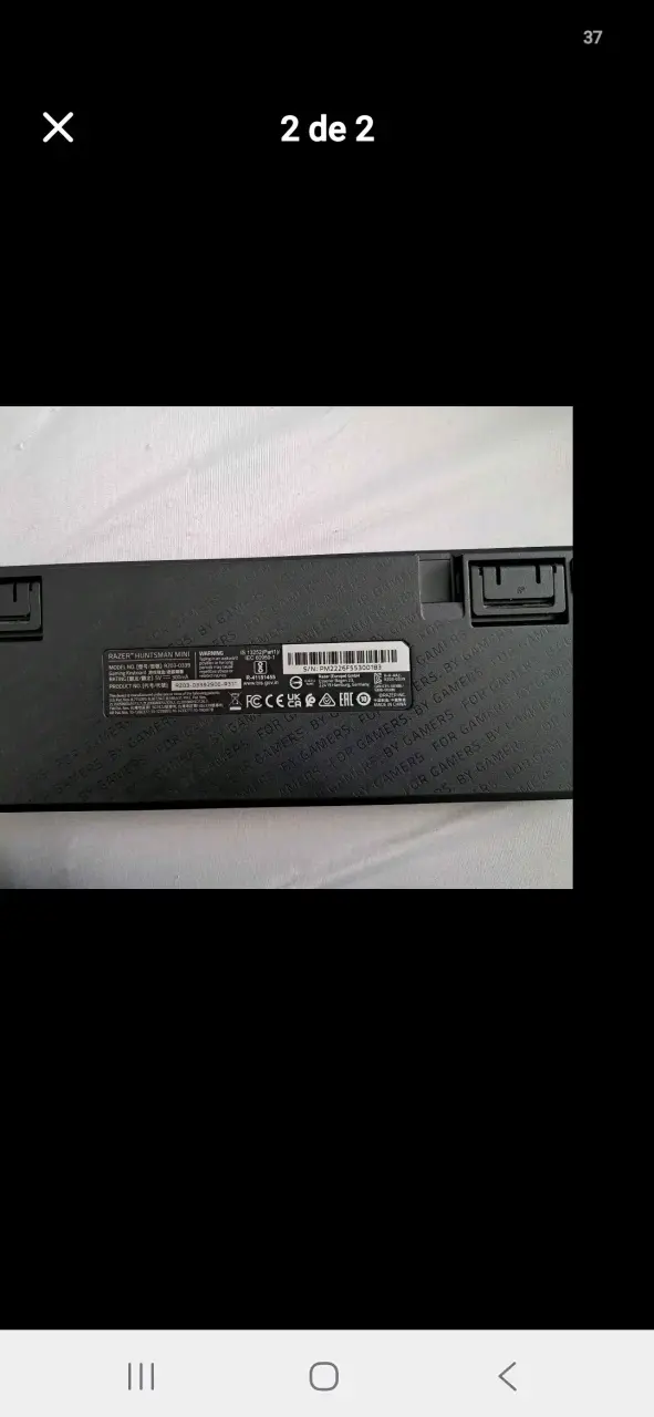 Teclado mecánico compacto con cable - 2