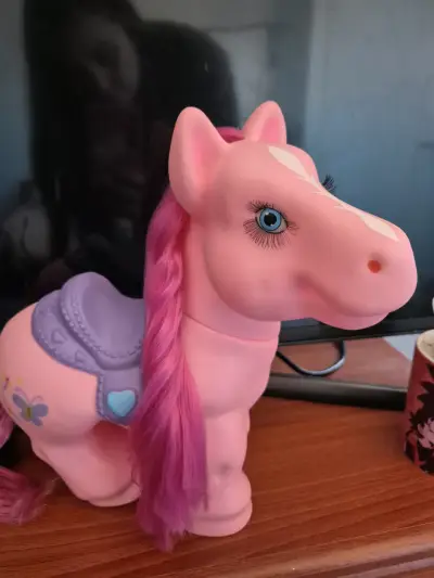 Juguete pony rosa (Vintage cobbage patch) - miniatura 1