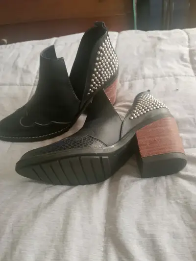 Botines de cuero un uso talla 36 - miniatura 4