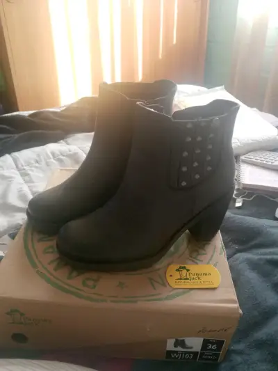 Botines de cuero un uso talla 36 - miniatura 5